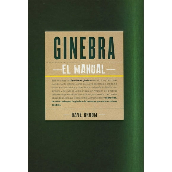 GINEBRA EL MANUAL H BLUME HERMANN BLUME BROOM DAVE