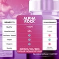 thumbnail image 4 of AlphaRock Advanced Formula Natural Supplement Pills for Max Strength 300 Capsules, 4 of 8