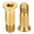 thumbnail image 1 of 2 uds tornillos de titanio M5x14,2mm para tornillo de fijación del desviador trasero de bicicleta de montaña dorado, 1 of 8