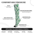 thumbnail image 3 of Bixox Cactus Plants Print Compression Socks,Compression Socks Women & Men Circulation for Medical,Running,Athletic, 3 of 7