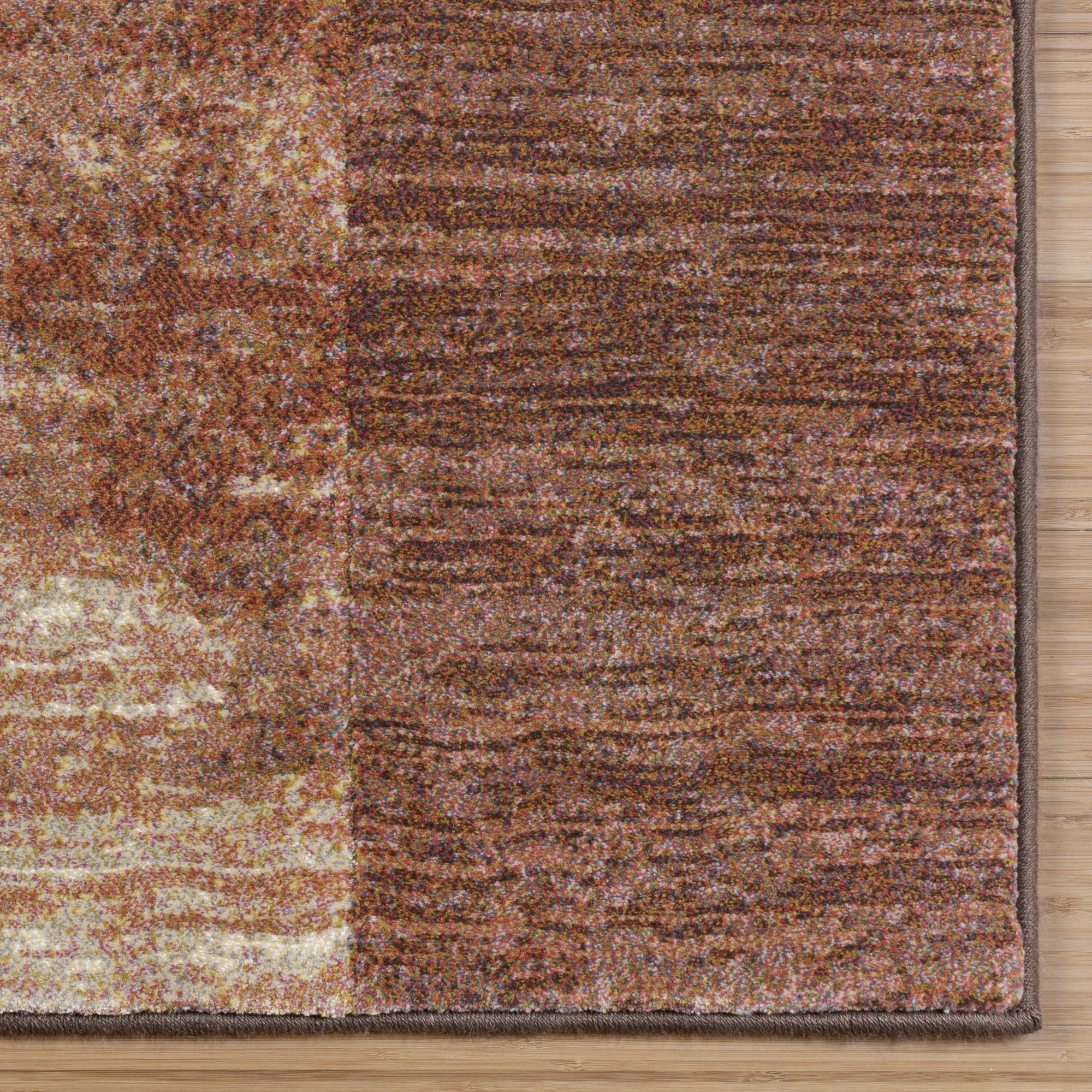 Gertmenian Blayne Suttter Modern Geometric Brown Indoor Area Rug, 8x10