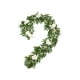 thumbnail image 1 of Guirnalda de hortensias artificiales de 78,74 pulgadas para colgar en la pared de bodas, enredadera de flores artificiales moradas y blancas, decoración del hogar, decoración de fondo de boda navideñ, 1 of 6