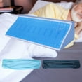 thumbnail image 4 of Almohada de cuña cómoda para personas mayores, dispositivo de giro, fácil de limpiar, 2 piezas, lavable Azul Pequeño, 4 of 7