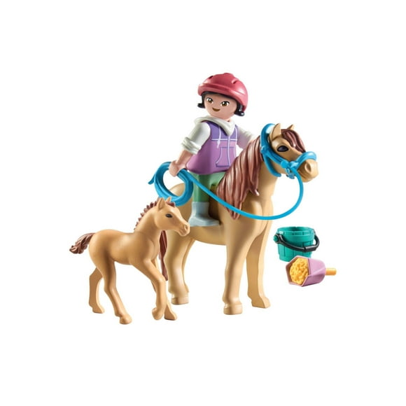 Playmobil Enfant avec poneys Horses of Waterfall