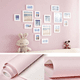 thumbnail image 2 of Papel Tapiz Autoadherible Impermeable H&Jess Rosa Pastel 45 cm x 10m, 2 of 4