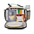 thumbnail image 2 of Insulated Lunch Bag 6L Leak-Proof Lunch Box with Shoulder Strap Multiple Pockets Lunch Tote Giant Golden Whale, 2 of 9