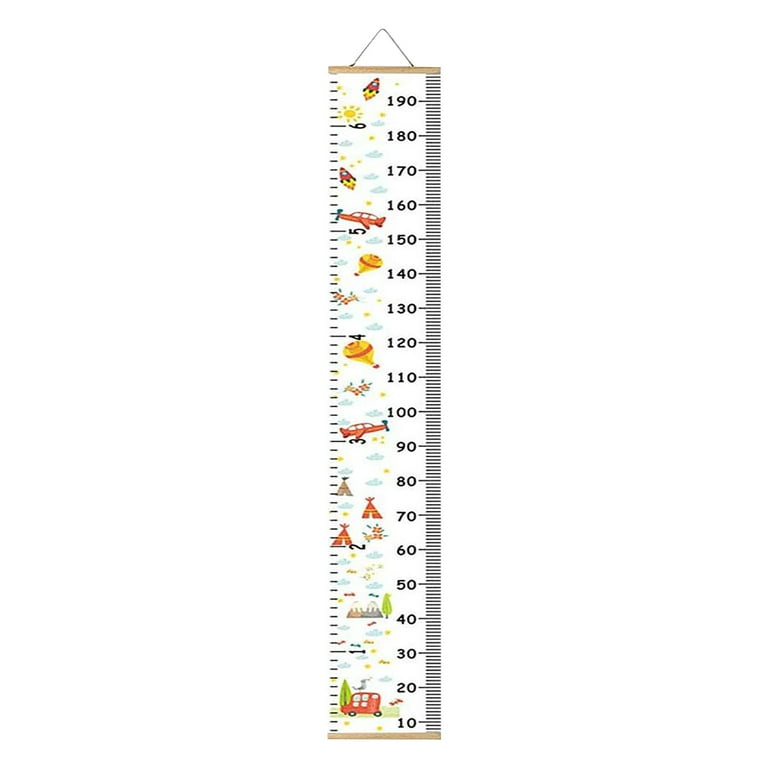 Frehsky Tools x Wall 20 Height and Meter 200cm Girls Ry Kids Wall for Decor Height Boys Room Record Kids Ruler Chart Kids Tools & Home Improvement