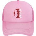 thumbnail image 2 of Japanese Bushido Hat Mesh Trucker Hat Funny Baseball Cap Men Women, 2 of 6