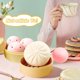 thumbnail image 2 of Dumpling Stress Ball Fidget Toy, Dumpling Squishy Stress Ball Steamed Stuffed Bun Squeezing Stress Relief Toy, Dough Balls Squishy Dumpling Fidget, 2 of 4