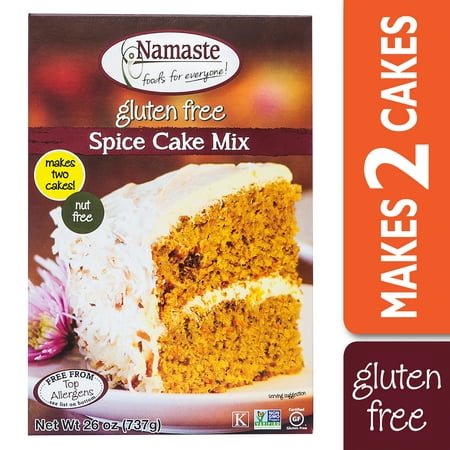 Namaste Foods Gluten Free Spice Cake Mix, 26 oz (Best Pre Made Cake Mix)
