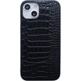 thumbnail image 4 of iPhone 13 Pro Max Case for Women, DMaos Crocodile Synthetic Patent Leather Cover, Classic Fashion for iPhone13 Pro Max 6.7 inch - Black, 4 of 4