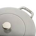 thumbnail image 4 of Staub Cast Iron 3.75-qt Essential French Oven - Graphite Grey, 4 of 6