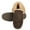 Brown, variant on Haggar Bootie Slipper House Shoe Indoor/Outdoor with Memory Foam Comfort