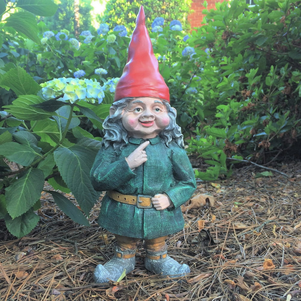 Homestyles 14 5 H Zelda The Female Old World Classic Garden Gnome ...