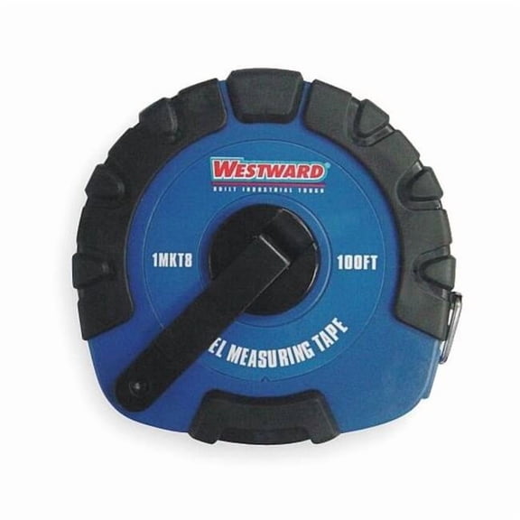 Westward 100 ft Tape Measure, 3/8 in Blade 1MKT8