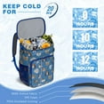 thumbnail image 6 of Travel Cooler Bag - Cartoon Dog Camping Beer Cooler Backpack with Bottle Opener- Waterproof Insulated Picnic Backpacks - Cooler Bag for Beach, 6 of 6