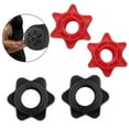 thumbnail image 3 of 2Pc Weight Check Nut Barbell Bar Clips Spin Lock Screw Dumbbell Spinlock Collars, 3 of 8
