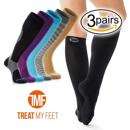 3 Pairs Of Compression Socks Airplane Socks For Women And Men