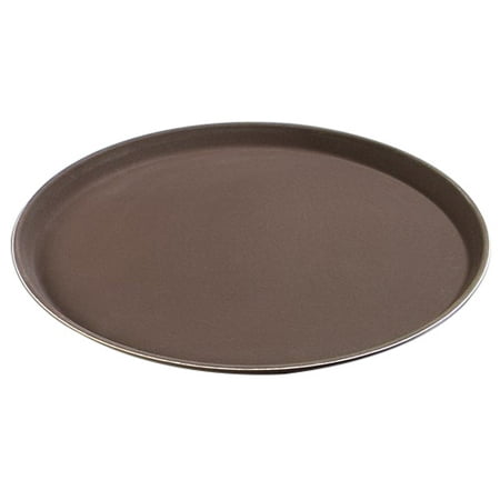 Non Skid Dinner Tray Carlisle GripLite Non Skid Round Foodservice Tray Tan, 0.76