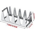 thumbnail image 3 of Bbq Rescher Bavarian Rescher Grill Rack, Robust Stainless Steel, Ideal Angle For Meat, Easy Indirect Grilling, 3 of 3