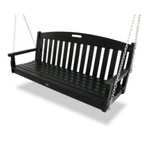 Yacht Club 60" Swing in Charcoal Black