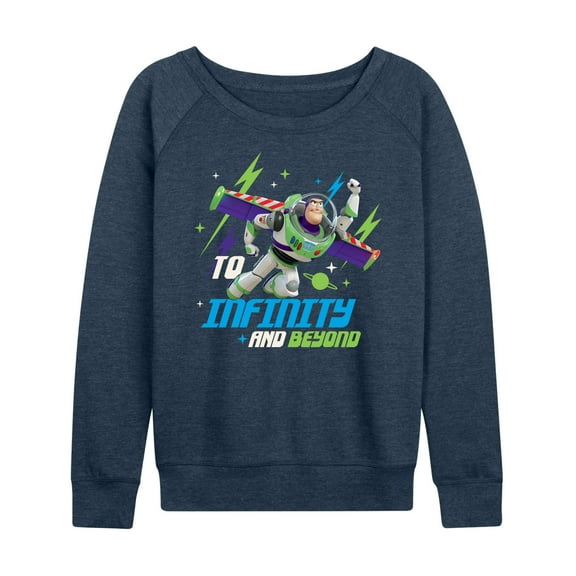 Toy Story - To Infinity And Beyond - Women's Lightweight French Terry Long Sleeve Shirt
