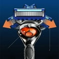 thumbnail image 3 of Men's Beard Razor Razor Head 5 Speed Hidden 5 Blades New Five-layer Blade Razor Manual Shaver (4 Blade), 3 of 7