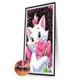 thumbnail image 1 of 5D DIY taladro completo diamante pintura lindo gato punto de cruz bordado mosaico Wdftyju, 1 of 9