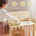 thumbnail image 4 of ROBUD Kids Pots and Pans Playset, 9 Pieces Stainless Steel Kitchen Accessories Pretend Play Kitchen Set for Toddlers, Mini Toy Kitchen Accessories (Cottagecore Yellow), 4 of 9