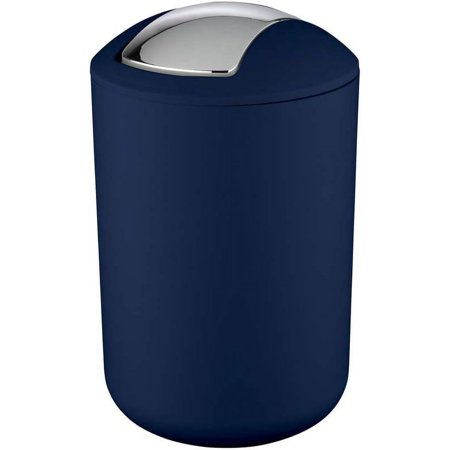 Brasil Swing Cover Bin, 6,5 L, Dark Blue