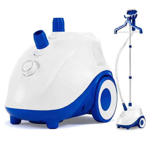 edx Steamer, Wet and Dry Portable Handheld Steam Iron,White