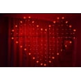 thumbnail image 3 of LINLIN Heart Shape Curtain Lights, USB Powered 34Hearts 128LED Window Curtain Fairy String Lights with Remote Control Twinkle Lights for Christmas Wedding Party Valentine Room Decoration, 3 of 8