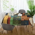 thumbnail image 6 of BZSMCE Square Tablecloth Number Painting Pattern Tableclothes, 6 of 9