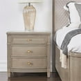 thumbnail image 2 of Jennifer Taylor Home Dauphin Gold Accent End Table Grey Cashmere, 2 of 15