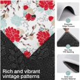 thumbnail image 3 of Pioneer Flower Floral Print Pattern Kitchen Rugs Sets Of 3,Kitchen Runner Rugs Non Skid Washable,Decorative Kitchen Floor Mats for Kitchen,Sink,Laundry,17"x30"+ 17"x47" + 17"x59", 3 of 6