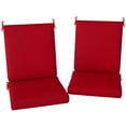 thumbnail image 1 of Outsunny 2 PC Outdoor Chair Cushions, Yarn-Dyed Polyester Outdoor Cushions, 1 of 10