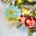 thumbnail image 4 of WUJDF 1 Pcs Christmas Sea Glass Friendship Commemorative Decoration, Friendship Years Memories Hanging Pendant, Xmas Tree and Car Hanging Decoration, Exquisite Small Gifts for Best Friends or Family, 4 of 7