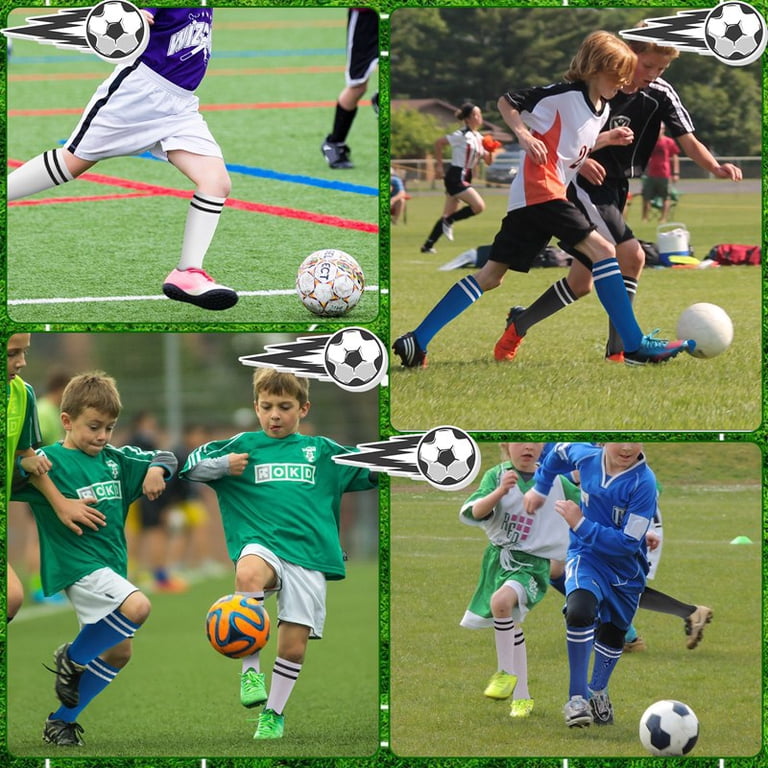 Hengguang Kids Over-Knee Soccer Socks 4-Pack photo 5