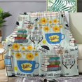 thumbnail image 1 of Throw Blanket Plush Soft Cozy Fuzzy Flannel Fleece Bedding Quilt Home Decor Lightweight, 1 of 7