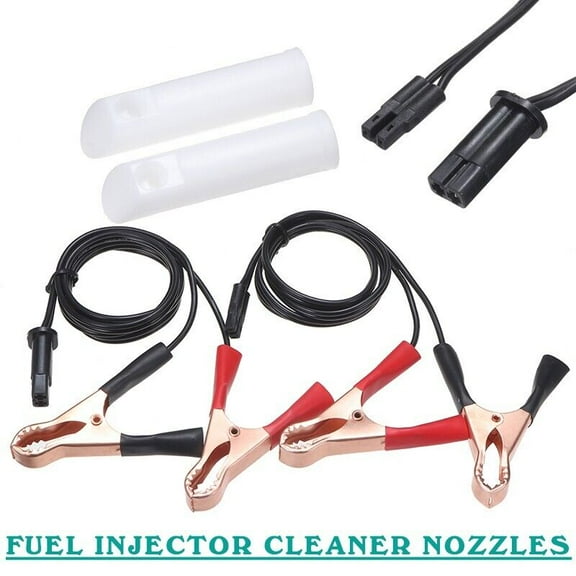 Auto Car Fuel Injector Flush Cleaner Adapter Tool DIY Kit for Universal Vehicles
