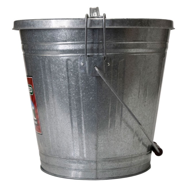 Woodlink 25 lb Large Metal Bird Seed Storage Container with Locking Lid