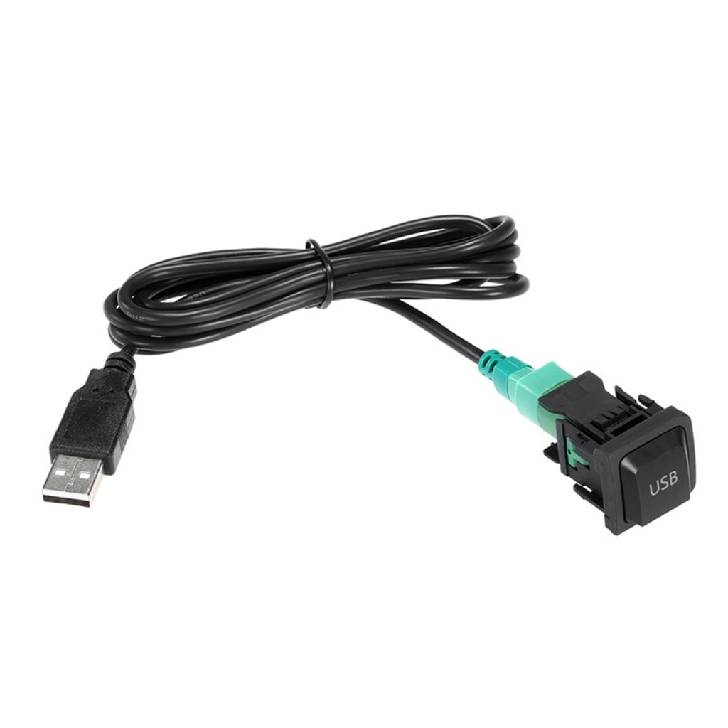 Universal Car USB Adapter Audio USB Cable Switch for MK5 MK6 VI 5 Car