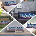thumbnail image 6 of Funny Dinosaur Body Pillow Covers 20"x54", Cute Dino Purple Cartoon Boys Girls Children Soft Brushed Microfiber Breathable Throw Pillow Covers, Pillowcase with Zipper for Couch Sofa Bedroom, 6 of 9