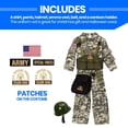 thumbnail image 2 of Disfraz de soldado del ejército de Dress-Up-America para niños grandes (12 a 14 años), 2 of 7