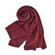 thumbnail image 1 of Minnieouse Bufanda de mujer doblada de tamaño largo que se mantiene a la moda y cálida bufanda cálida gruesa grande de Color sólido Accesorios de disfraces Vino rojo, 1 of 6