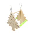 thumbnail image 3 of Parrot Mirror de doble lado -Centro de actividades colgantes Centro de accesorios de loro interactivo para gangadoras pequeñas aves pequeñas, 3 of 9