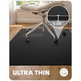 thumbnail image 4 of Color&Geometry Anti Scratch Ultra Thin Leather Chair Mat for Hard Floor Protection 47"x59"- Waterproof, Non-Slip, Noise Reduce, Easy Clean Home Offic, 4 of 8