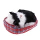 thumbnail image 4 of 2x Durmiente Gato Relleno Felpa Mascota Sonando Juguetes Decoración Para El Hugo Juguetes de animales de peluche, 4 of 10