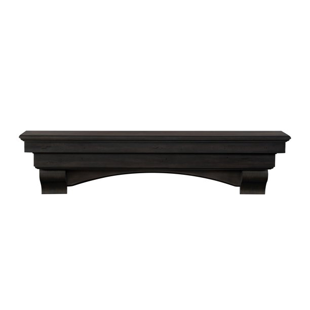 Pearl Mantels Celeste versatile hand distressed and hand finished premium Pine wood mantel shelf