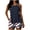 #0361-Dark Gray, variant on Pounoo Patriotic Two Piece Swimsuits Women American Flag Print Sleeveless Tops High Waisted Shorts Tankini Sets Beach Wear Gift